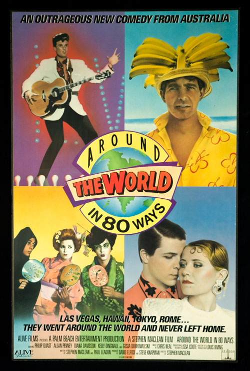 around the world poster